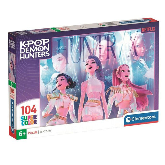 K-Pop Demon Hunters 104pc Jigsaw (Huntrix)