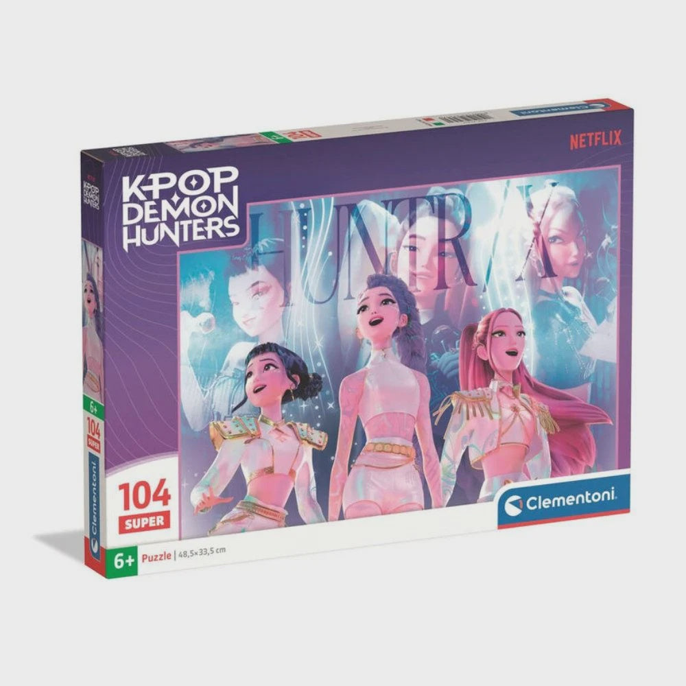 K-Pop Demon Hunters 104pc Jigsaw SUPER (Huntrix)