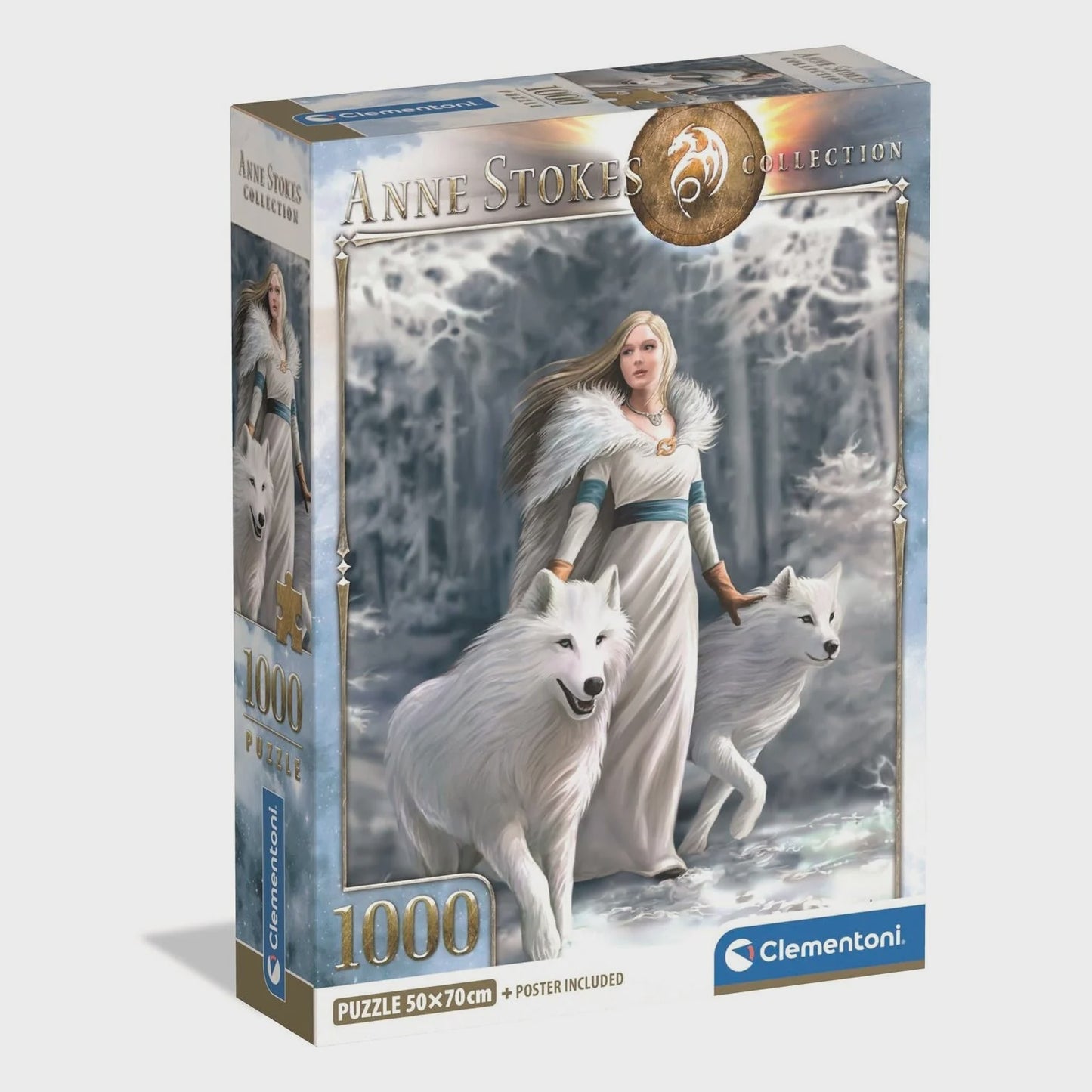 CLE: Jigsaw (1000pcs): Winter Guardians (Anne Stokes)