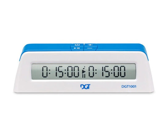 DGT 1001 White Game Timer Digital Chess Clock
