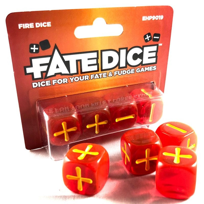 Fate Dice (4 d6): Fire