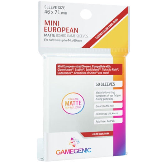 GG: Matte Mini Euro Sleeves [46x71mm] (50)