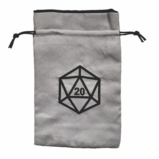 BOW Dice Bag: D20 Gray