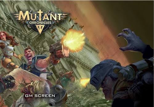 Mutant Chronicles GM Screen