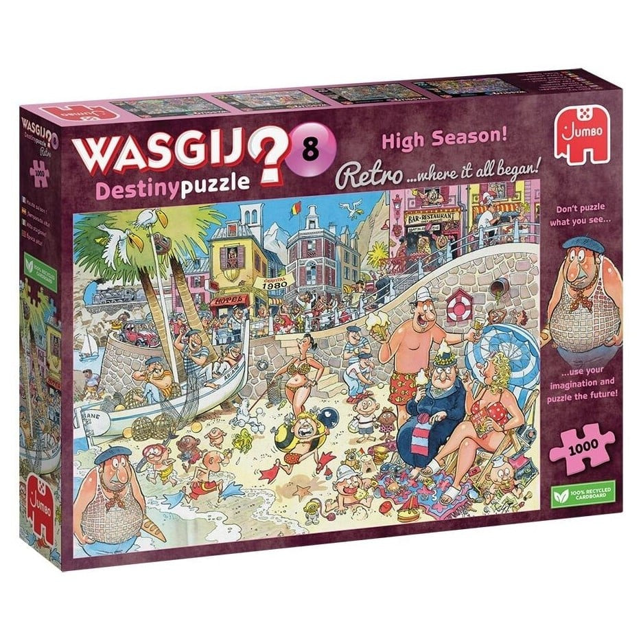 Hol: Wasgij Retro Destiny 8 (1000pc) High Season