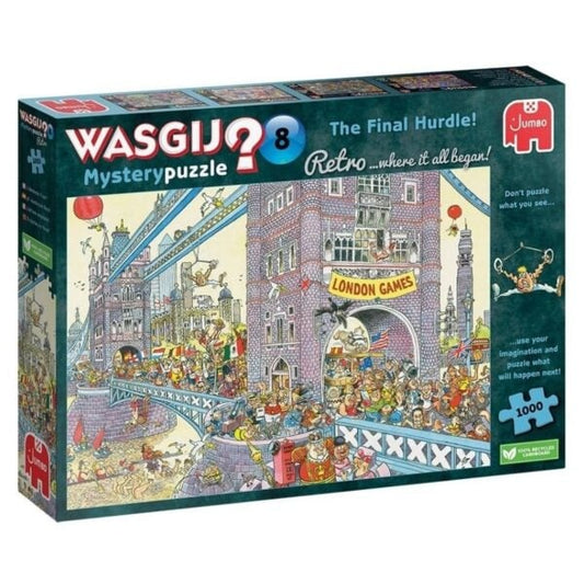 Hol: Wasgij Retro Mystery 8 (1000pc) The Final Hurdle