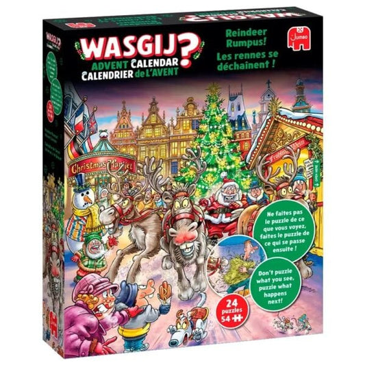 Wasgij Advent Calendar: Reindeer Rumpus