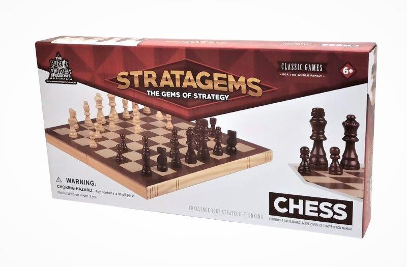 Folding Chess Set [15"]