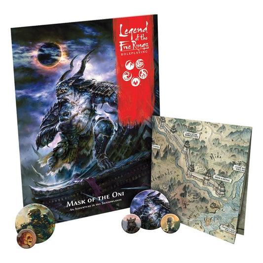 L5R RPG: Mask of the Oni Adventure Book