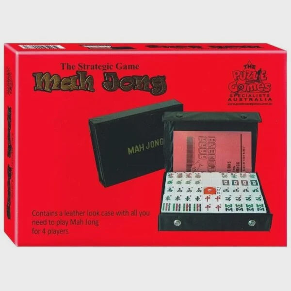 Mah Jong Set [22cm] (black vinyl case)
