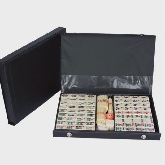 Mah Jong Set [32cm] (black vinyl case)
