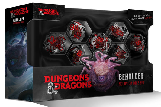 D&D Beholder Resin Dice Set