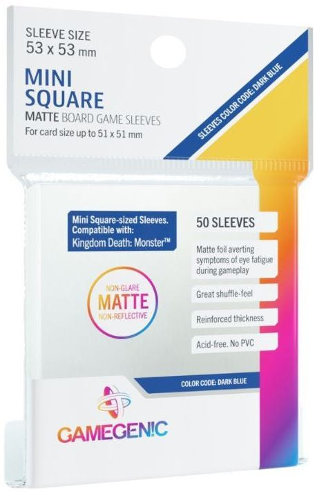 GG: Matte Mini-Square Sleeves [53x53mm] (50)