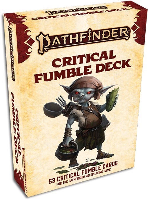 Pathfinder RPG 2e: Critical Fumble Deck