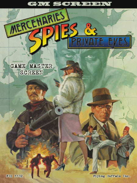 Mercenaries, Spies & Private Eyes Screen