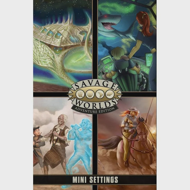 Savage Worlds: Game Master Screen + Mini-Settings