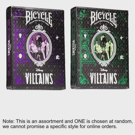 Bicycle Disney Villains Purple/Green
