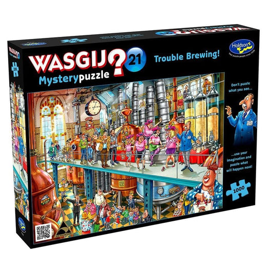 Hol: Wasgij Mystery 21 (1000pc) Trouble Brewing